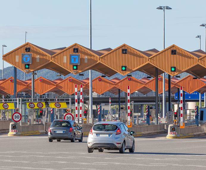 Peaje de autopista en España
